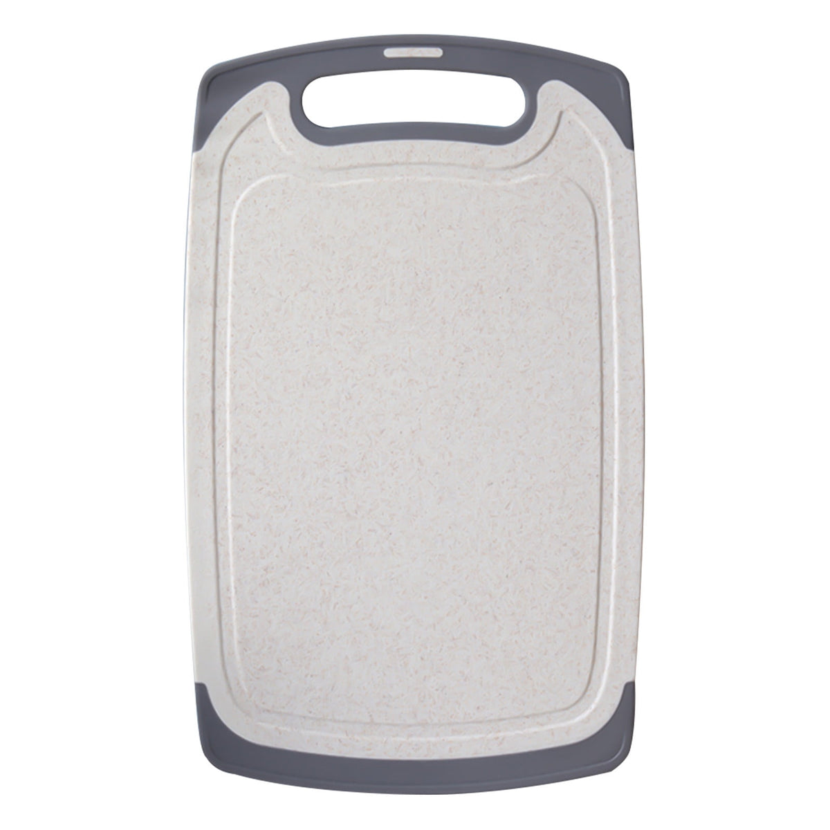 QIIBURR Plastic Cutting Boards for Kitchen Dishwasher Safe, Extra Large Cutting Board for Meat with Juice Grooves, Easy Grip Handle, Non-Slip, with Grinding Area